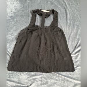 Chic Black Sleeveless Tank Top